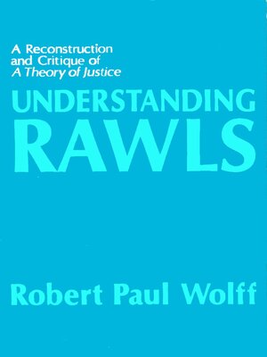 cover image of Understanding Rawls